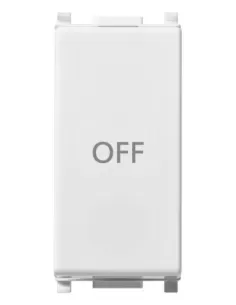 Vimar 14056.33 1P No Nc 10A Push Button Off Symbol 2